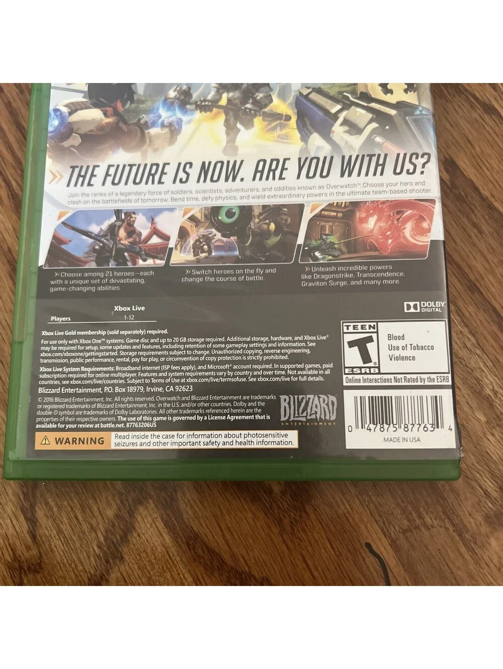 Overwatch: Origins Edition - Microsoft Xbox One XBO XB1